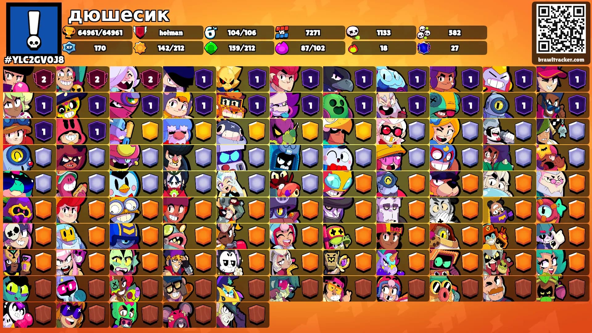 дюшесик's Ranks