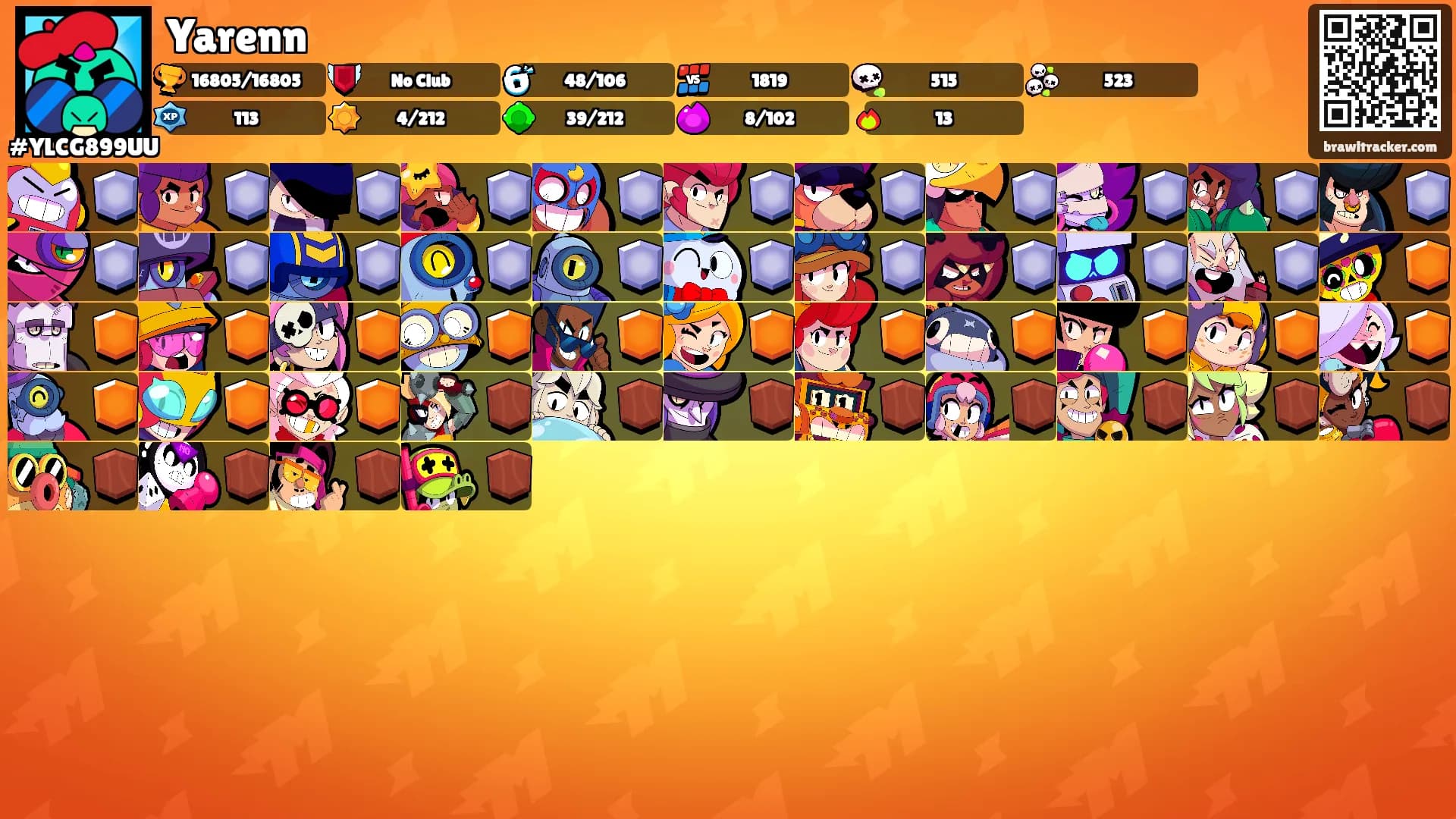 Yarenn's Ranks