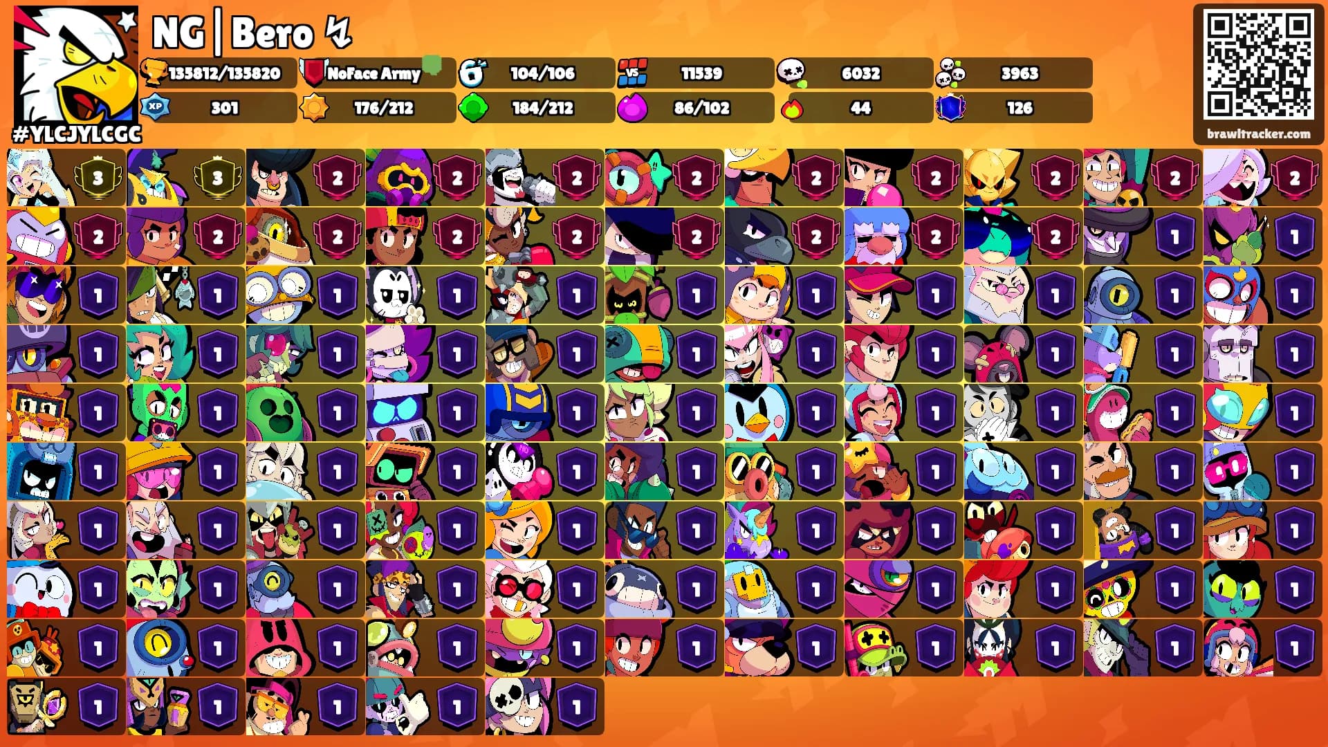 NG|Bero ↯'s Ranks