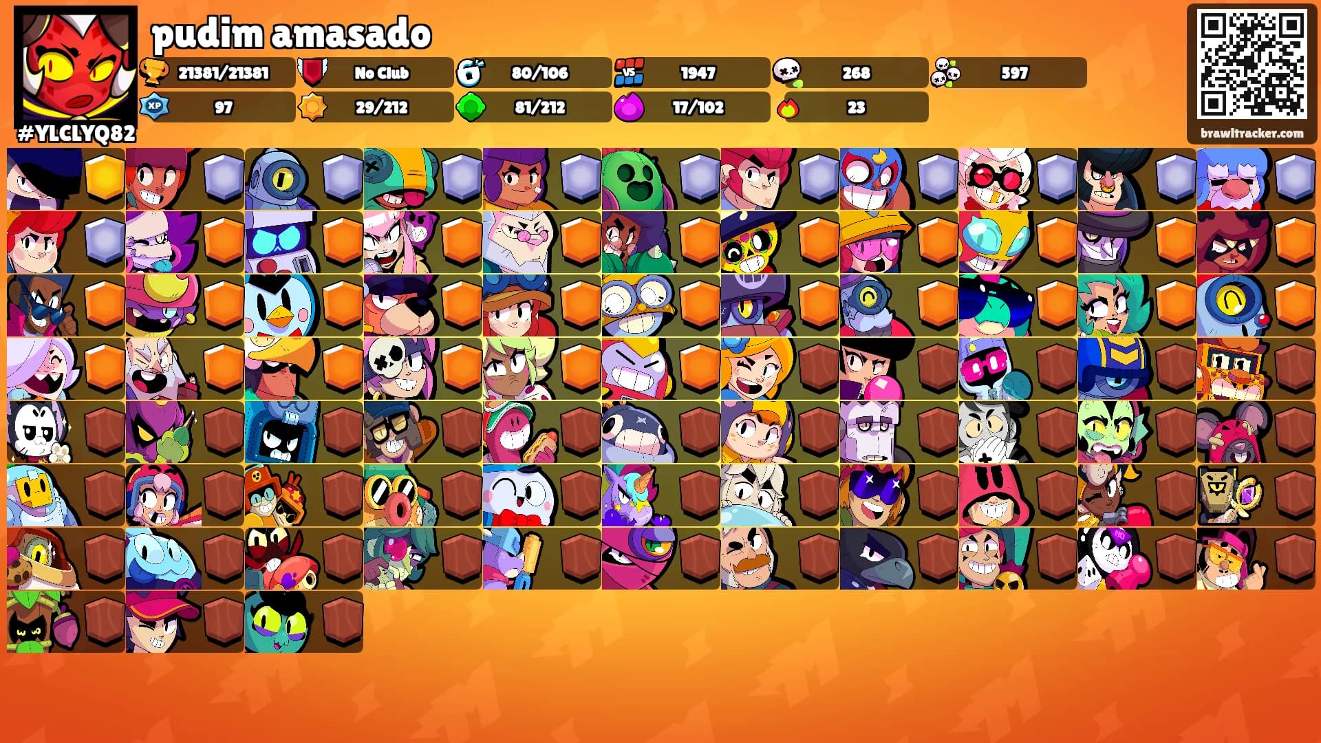 pudim amasado's Ranks