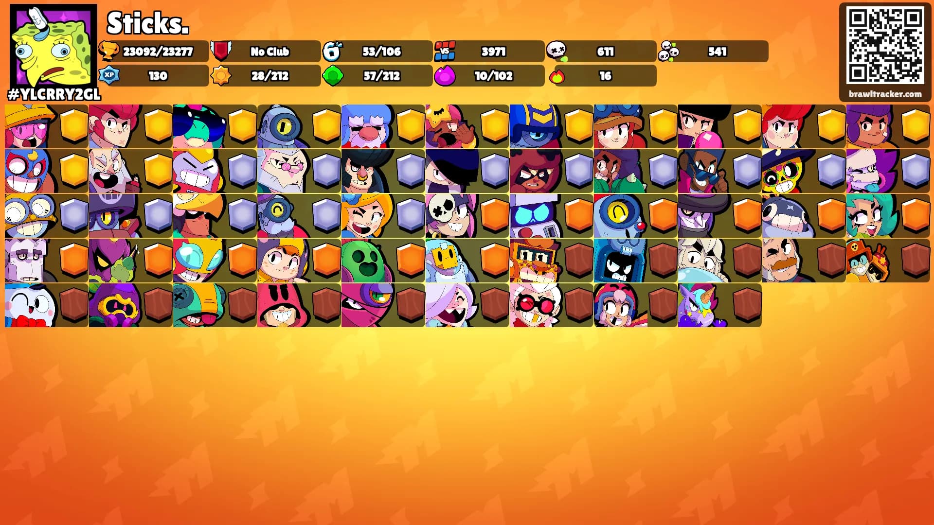 Sticks.'s Ranks