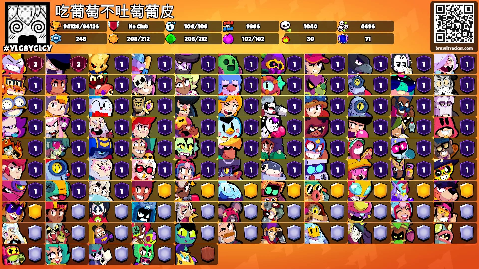 吃葡萄不吐萄葡皮's Ranks
