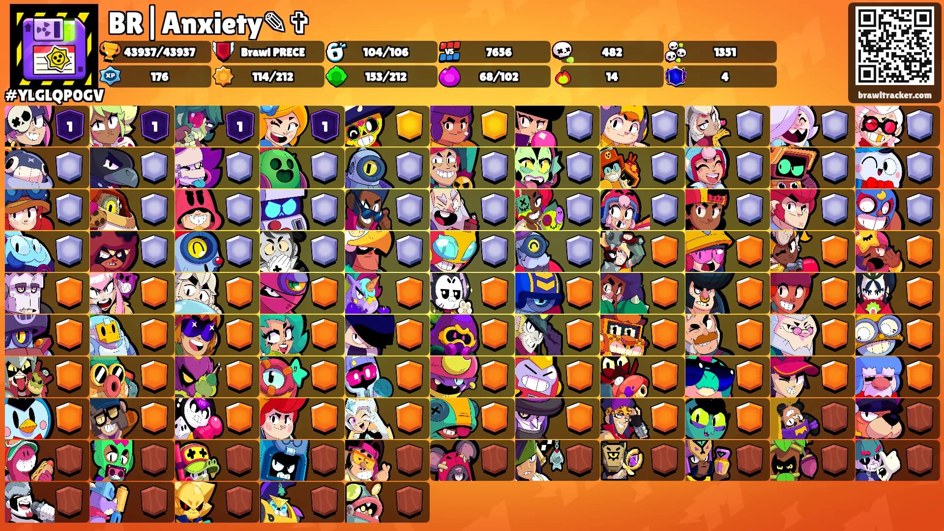 BR|Anxiety✎✞'s Ranks