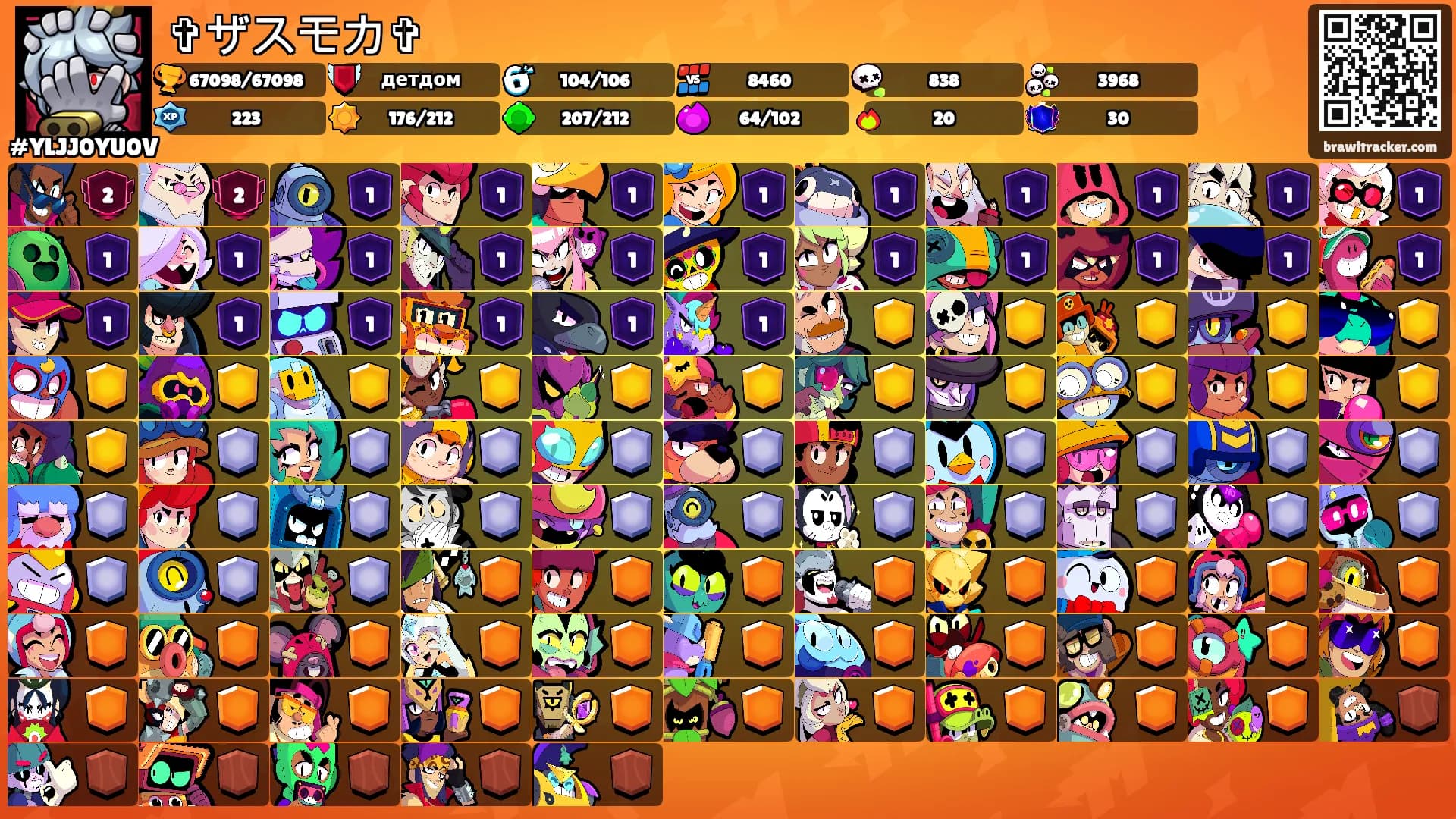 ✞ザスモカ✞'s Ranks