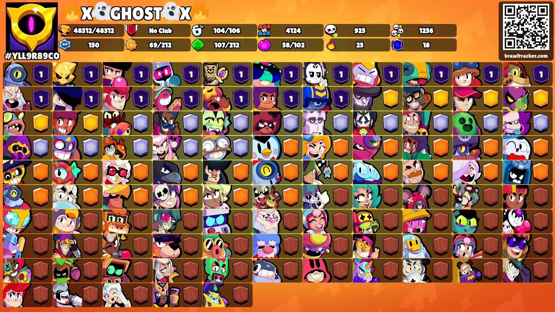 🔥X👻GHOST👻X🔥's Ranks