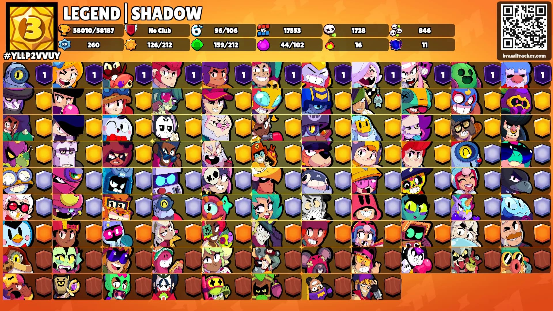 LEGEND|SHADOW's Ranks