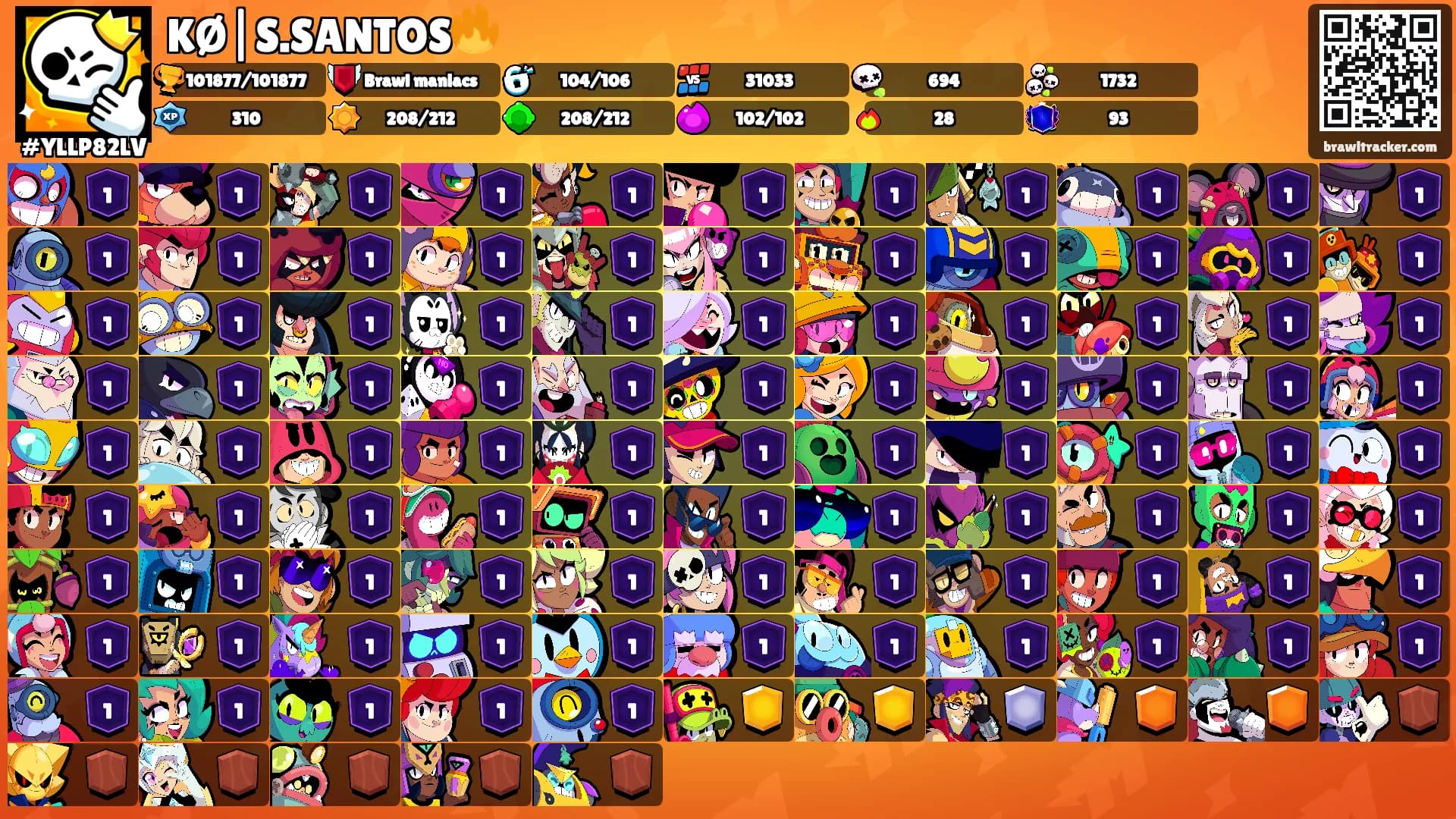 KØ|S.SANTOS🔥's Ranks