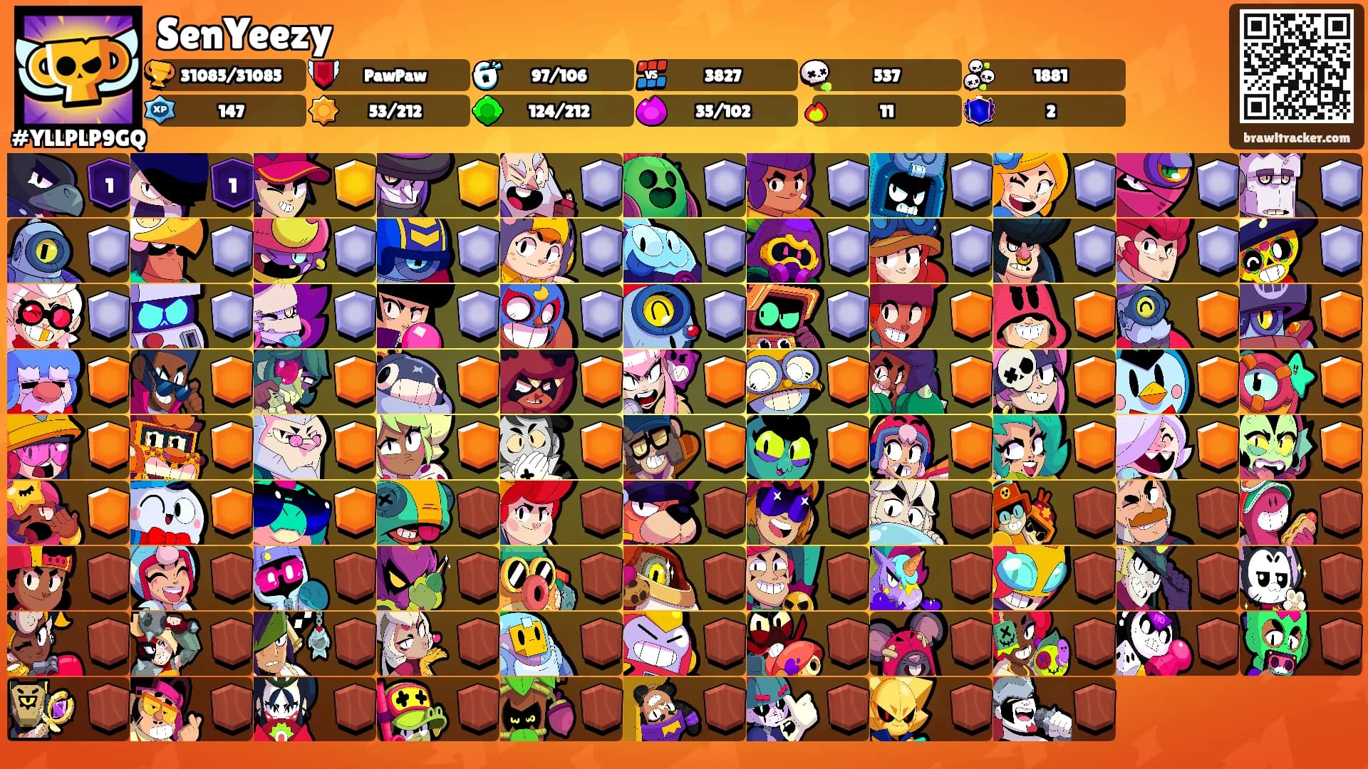 SenYeezy's Ranks
