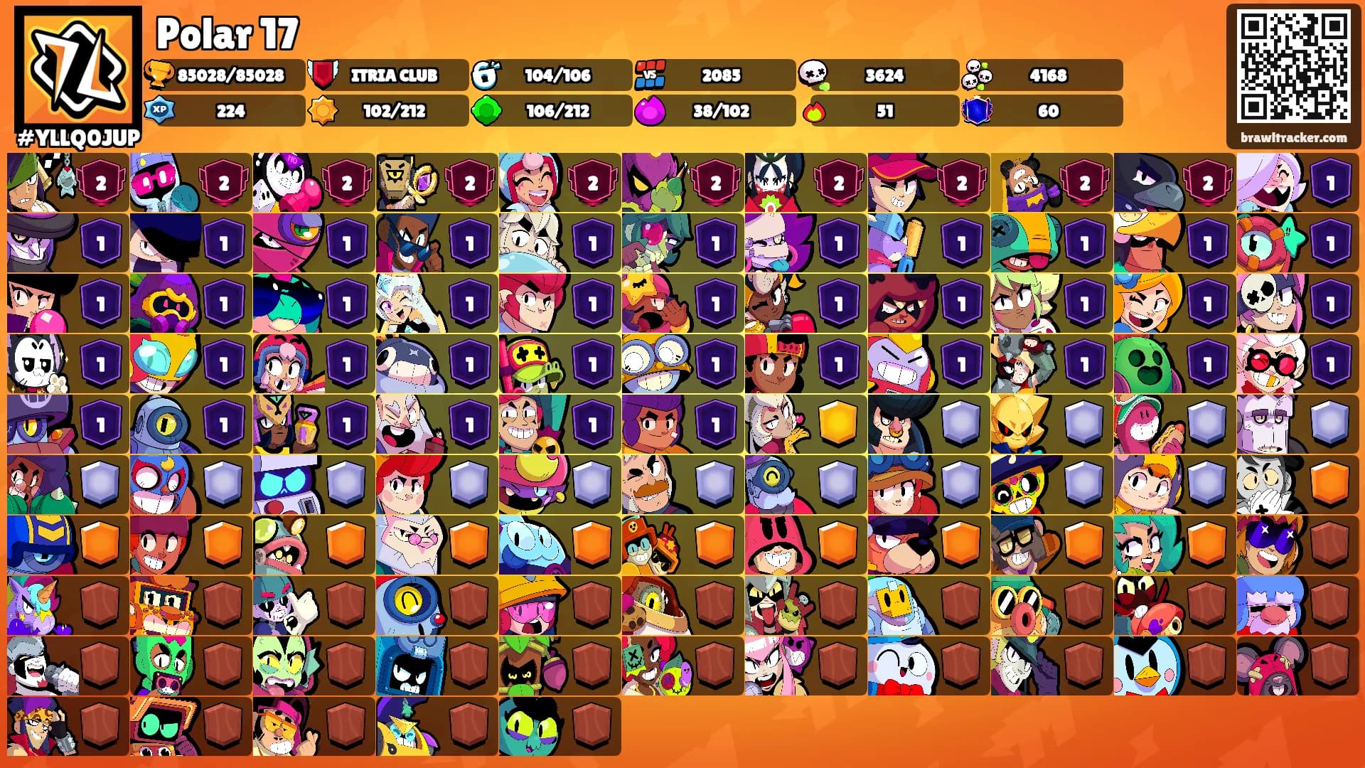 Polar 17's Ranks