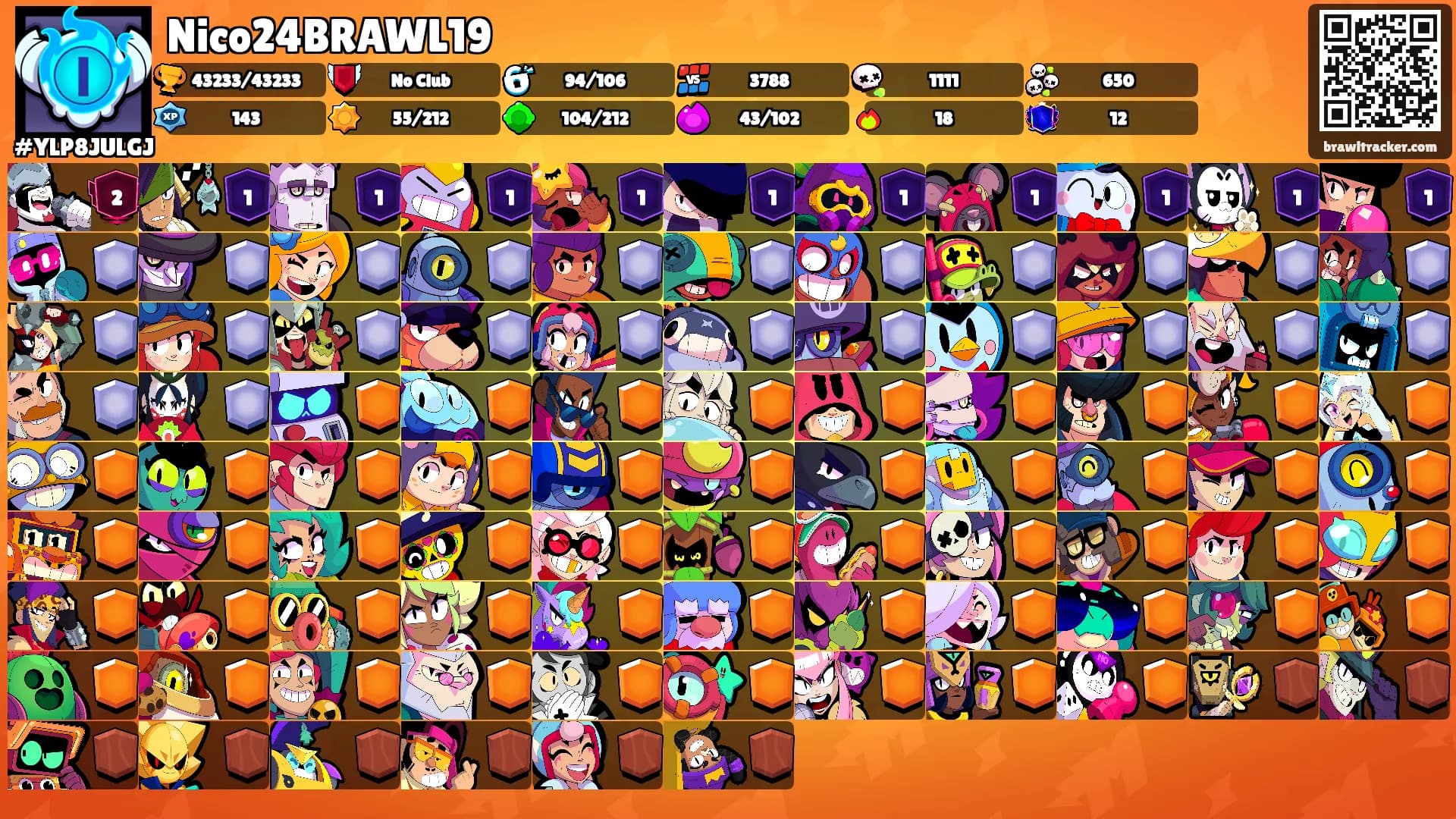 Nico24BRAWL19's Ranks