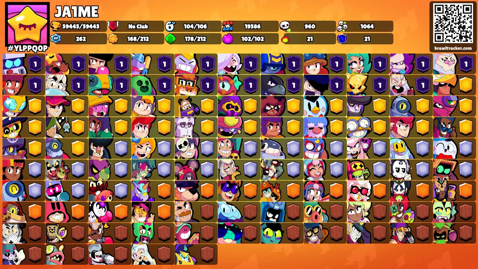 JA1ME's Ranks