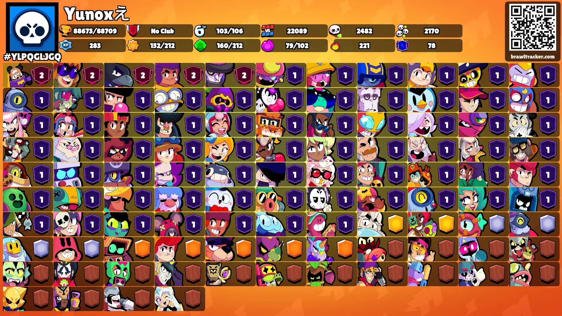 Yunoxえ's Ranks
