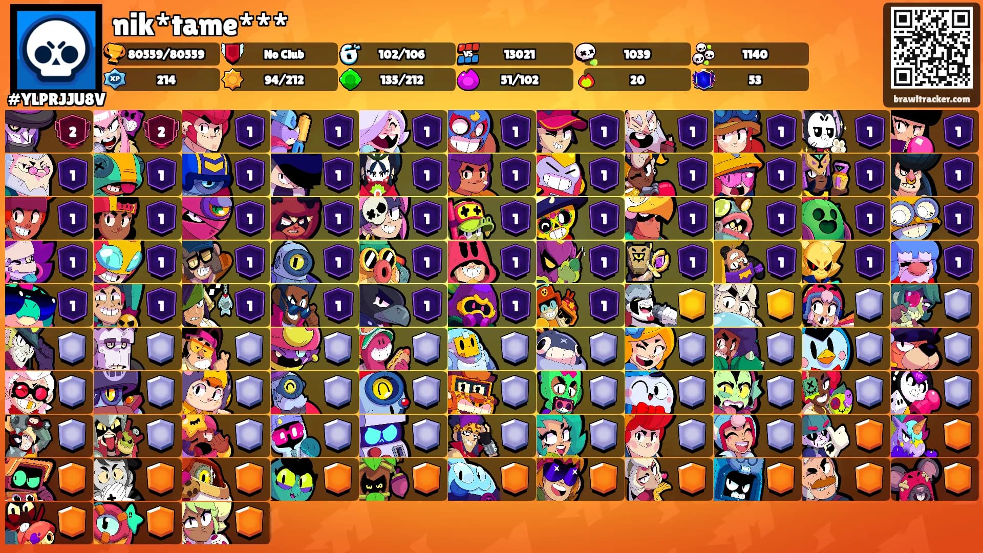 nik*tame***'s Ranks