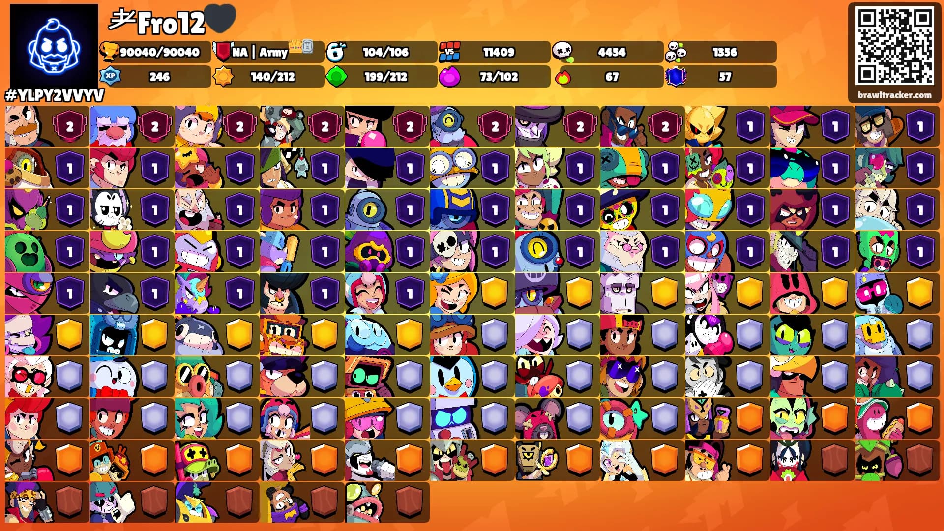 耂Fro12🖤's Ranks