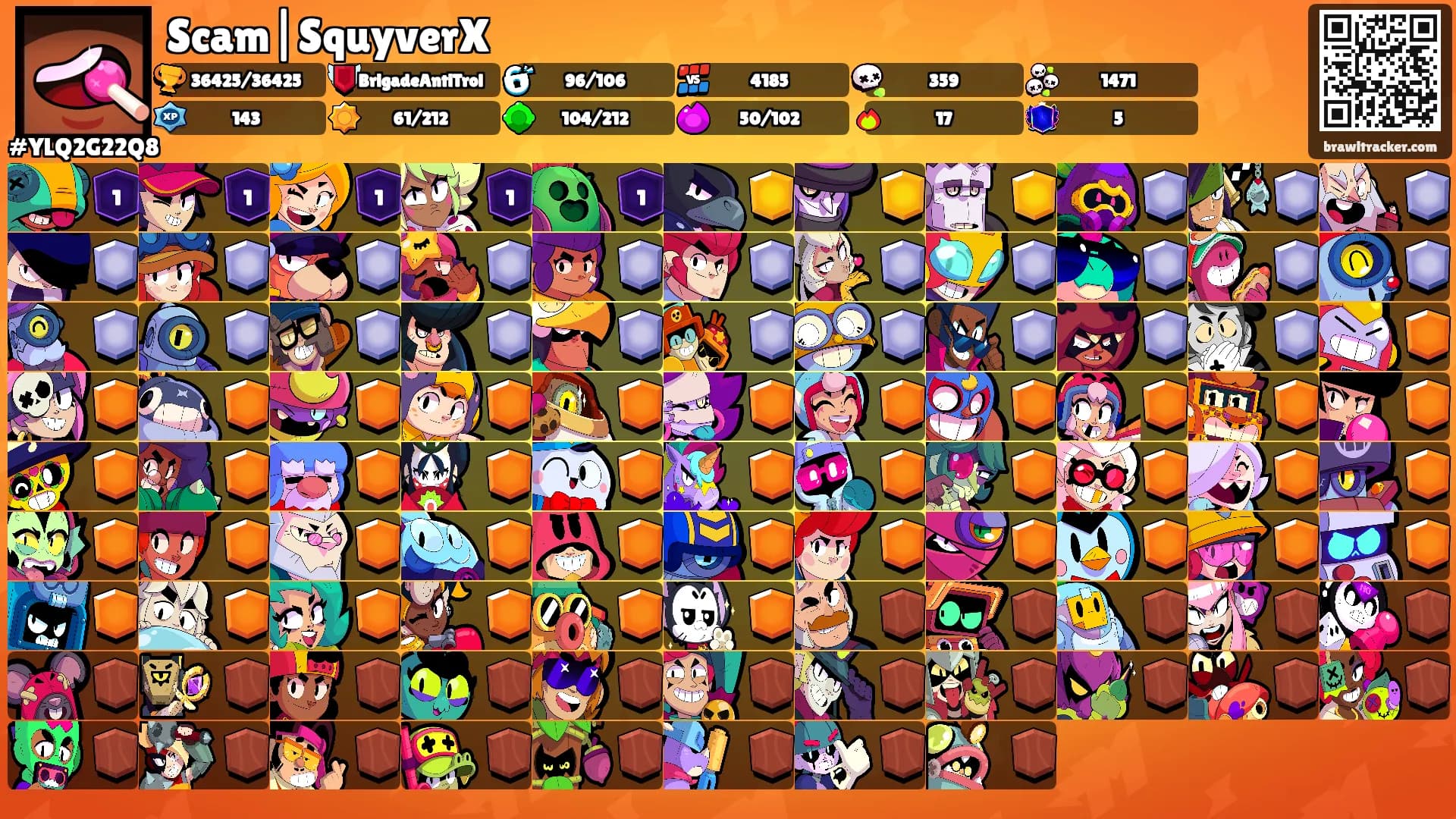 Scam|SquyverX's Ranks