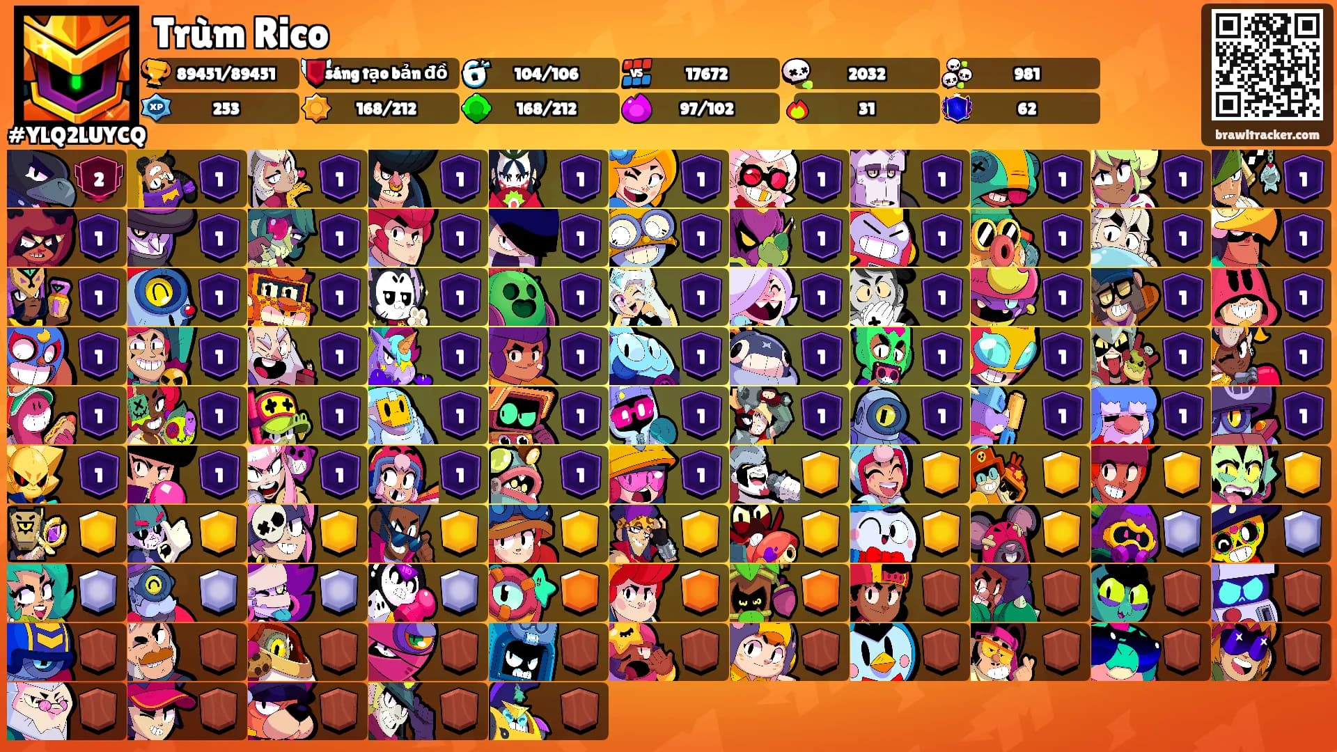 Trùm Rico's Ranks
