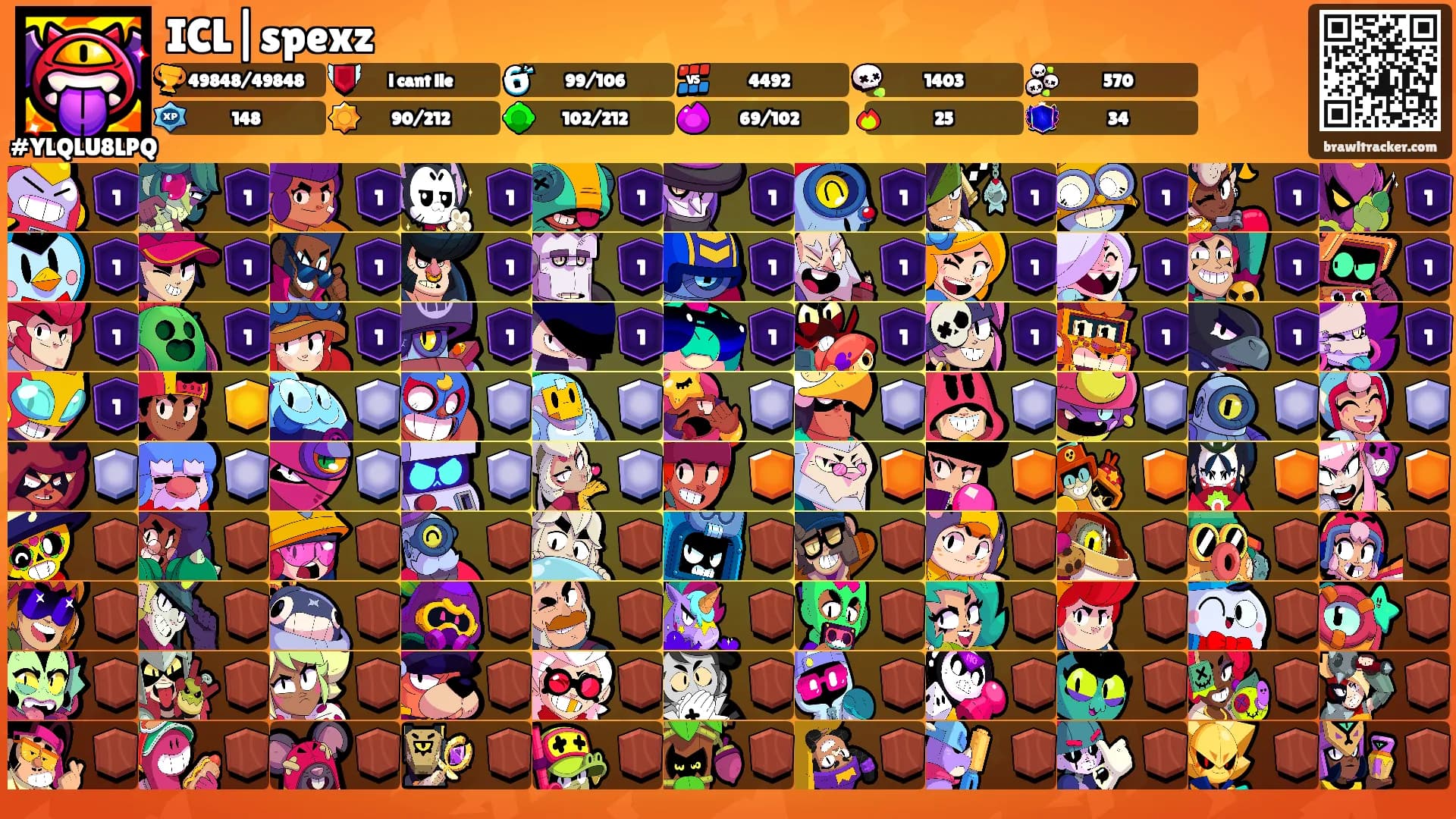 ICL|spexz's Ranks