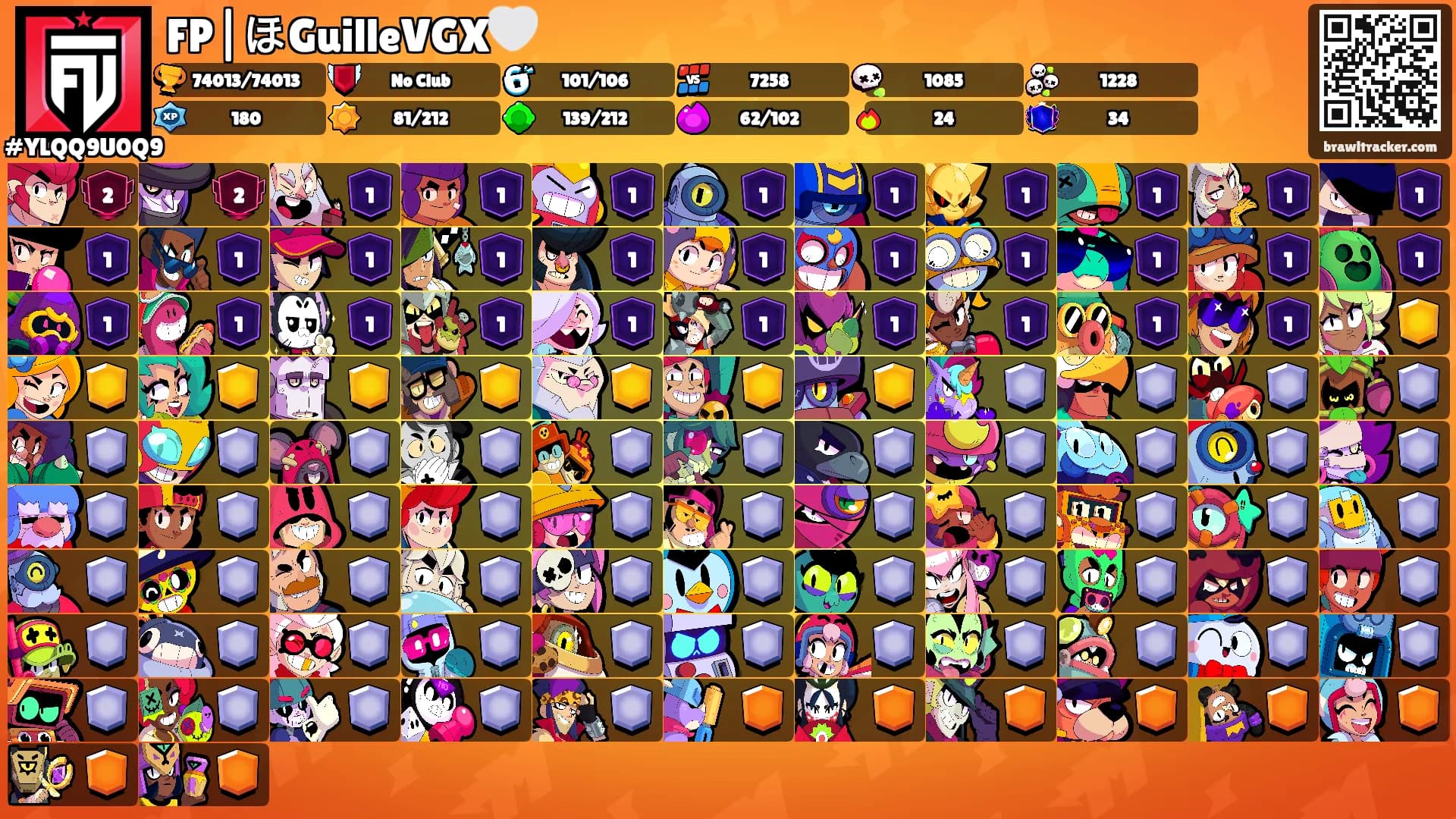 FP|ほGuilleVGX🤍's Ranks