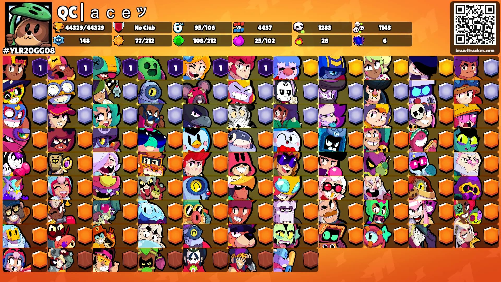 QC|ａｃｅッ's Ranks