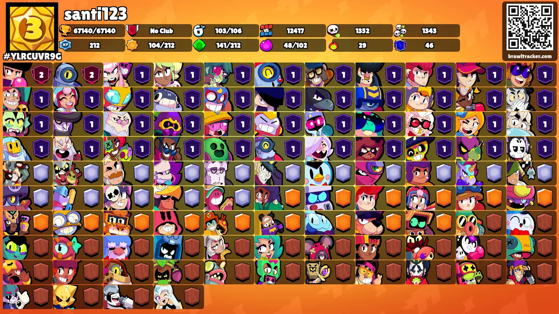 santi123's Ranks