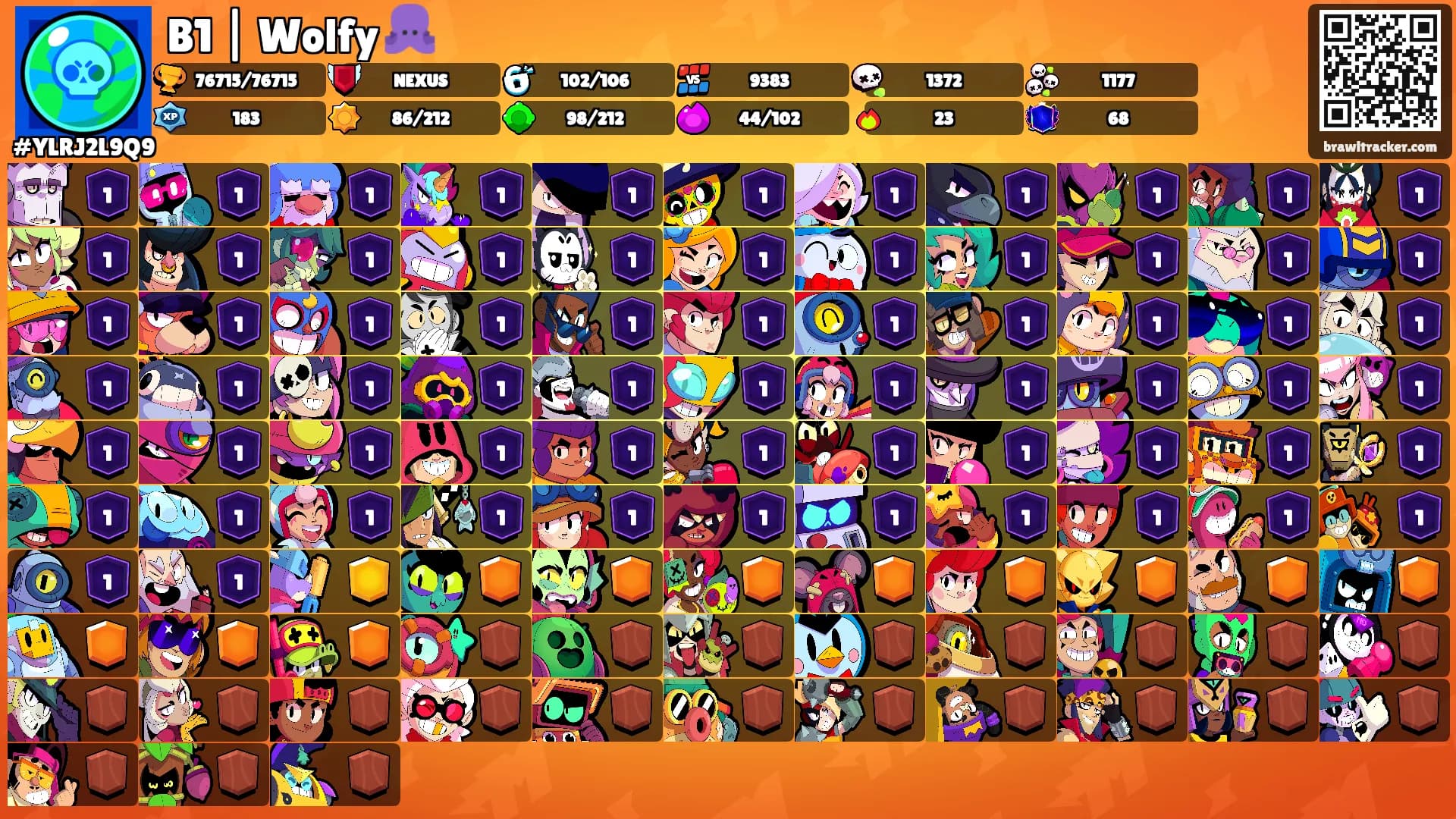 B1 | Wolfy 🐙's Ranks