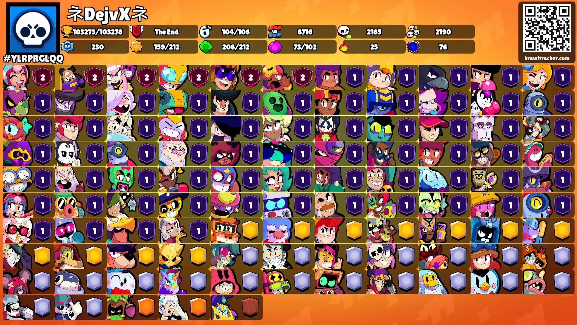 ネDejvXネ's Ranks