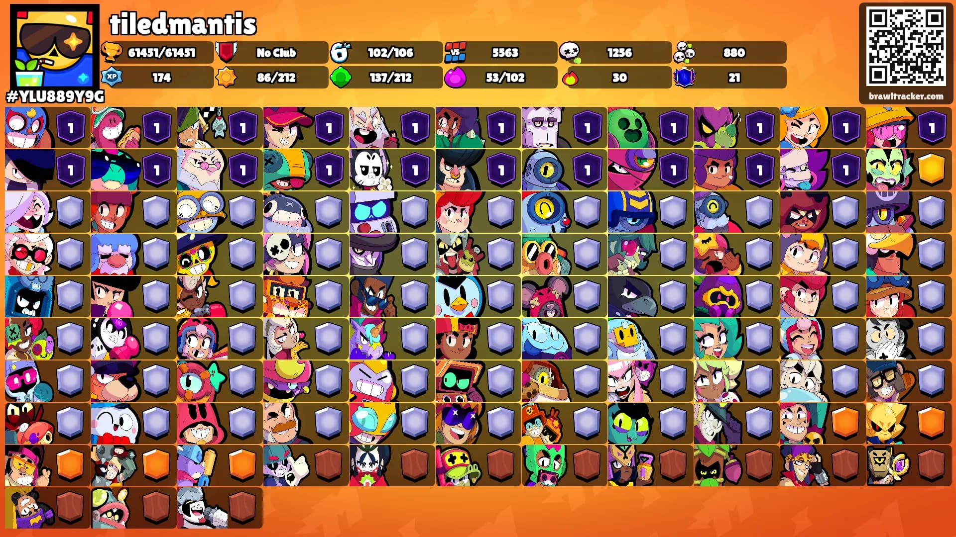 tiledmantis's Ranks