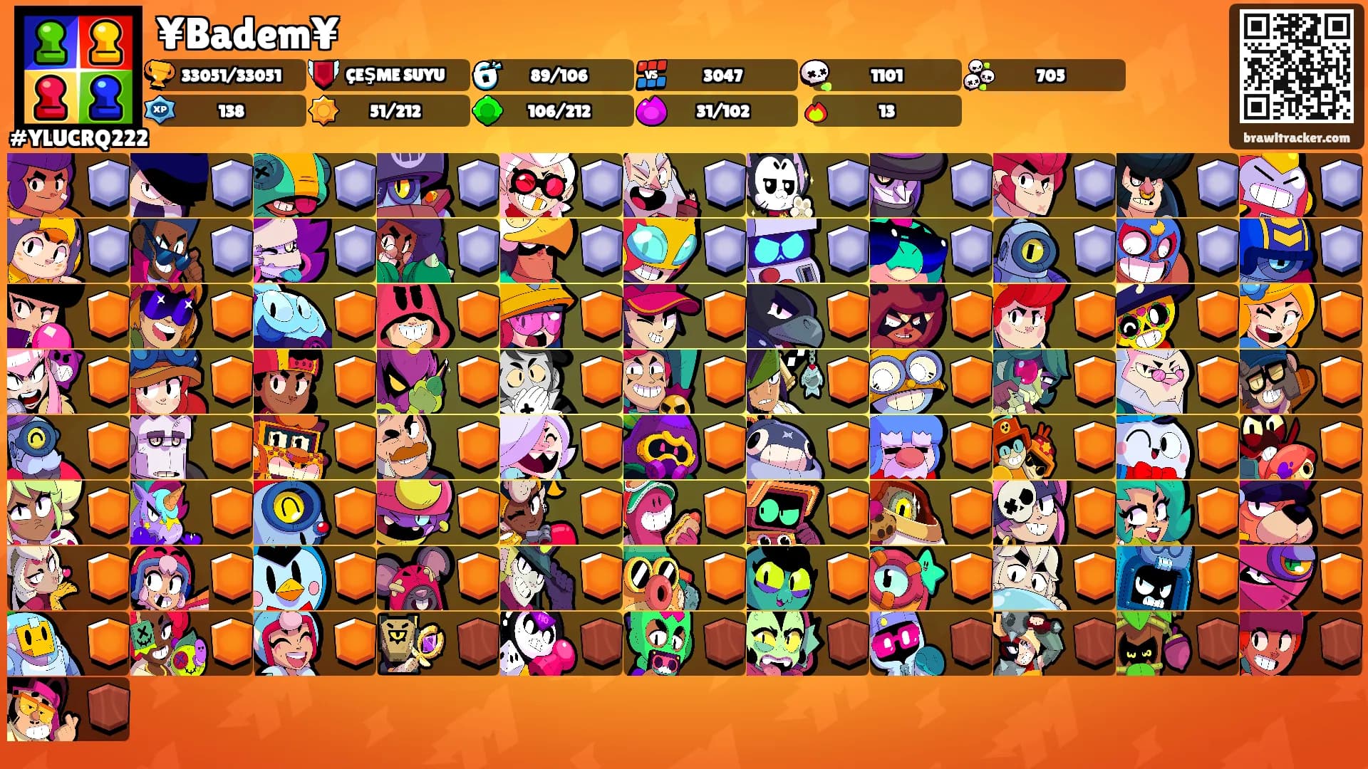 ¥Badem¥'s Ranks