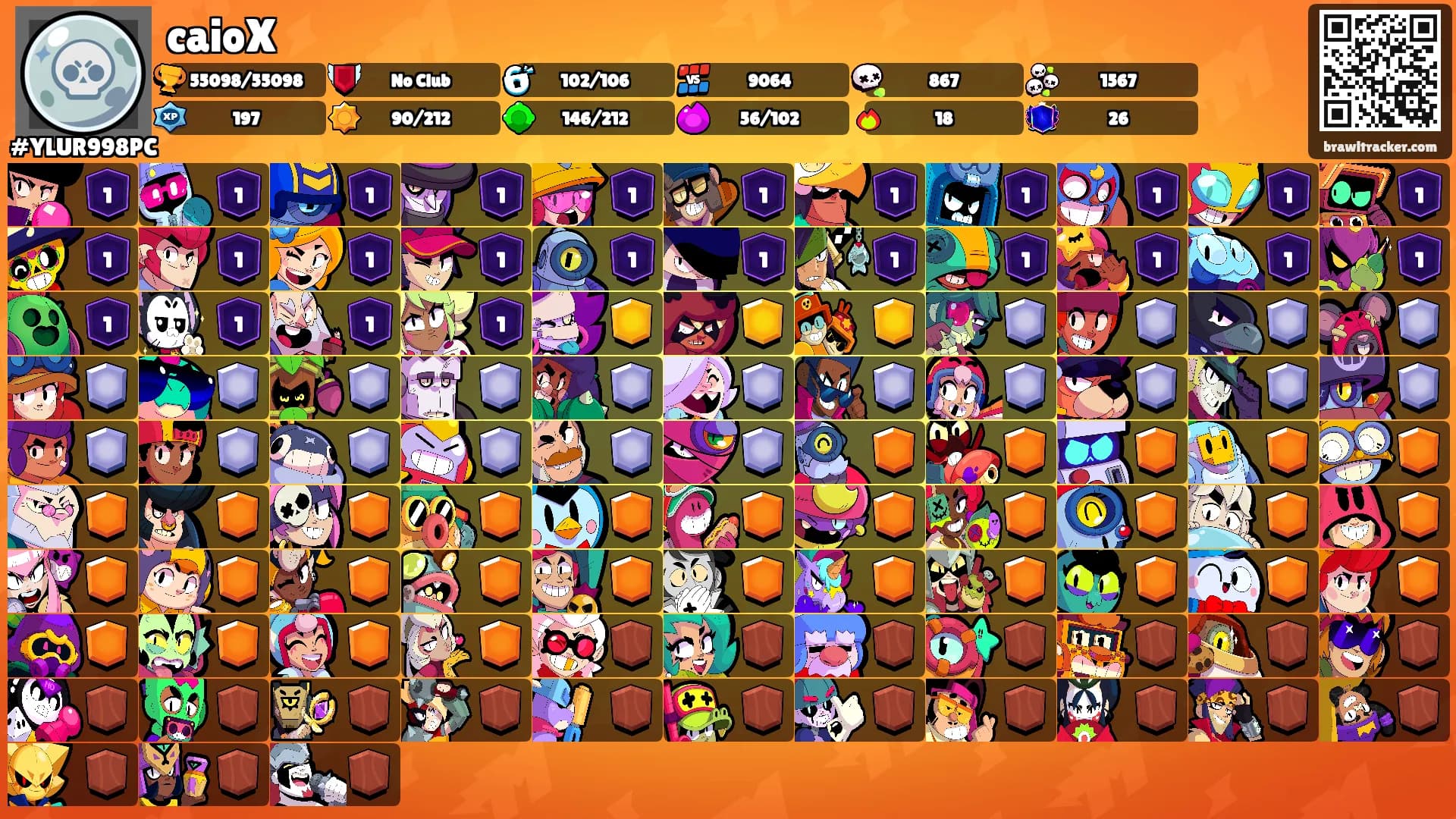 caioX's Ranks