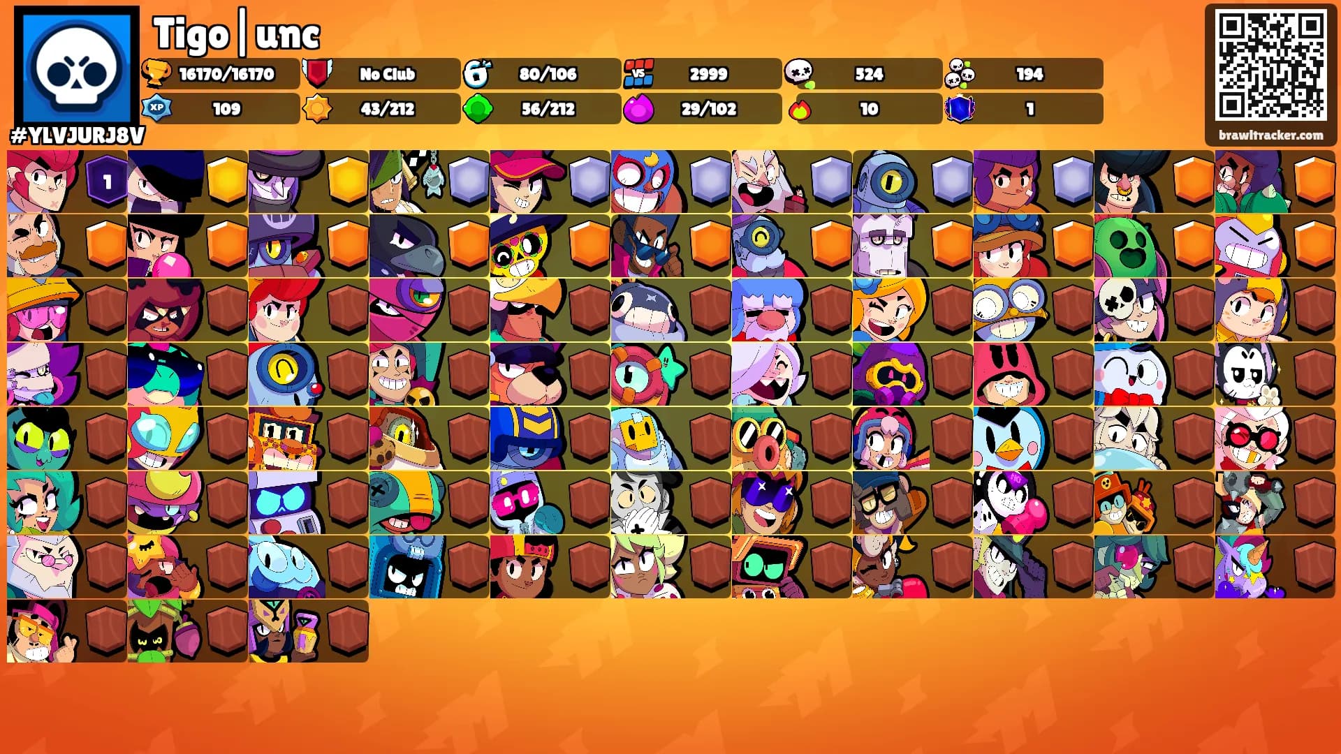 Tigo|unc's Ranks