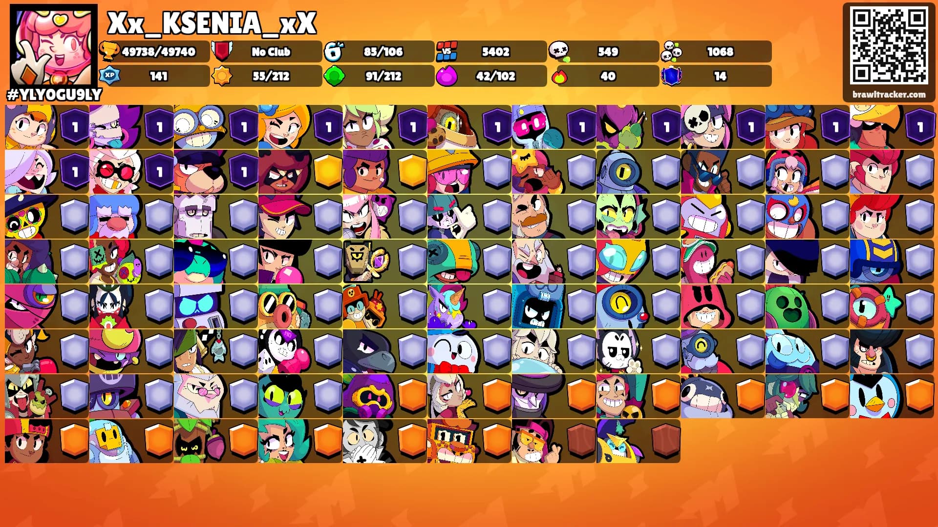 Xx_KSENIA_xX's Ranks
