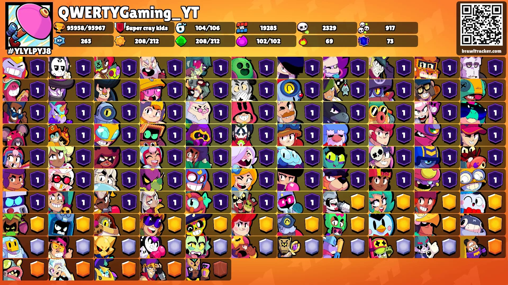 QWERTYGaming_YT's Ranks
