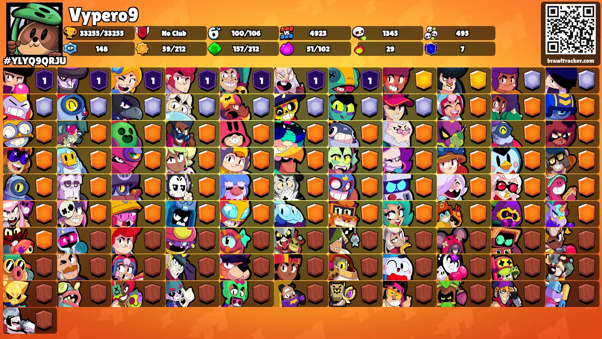 Vypero9's Ranks