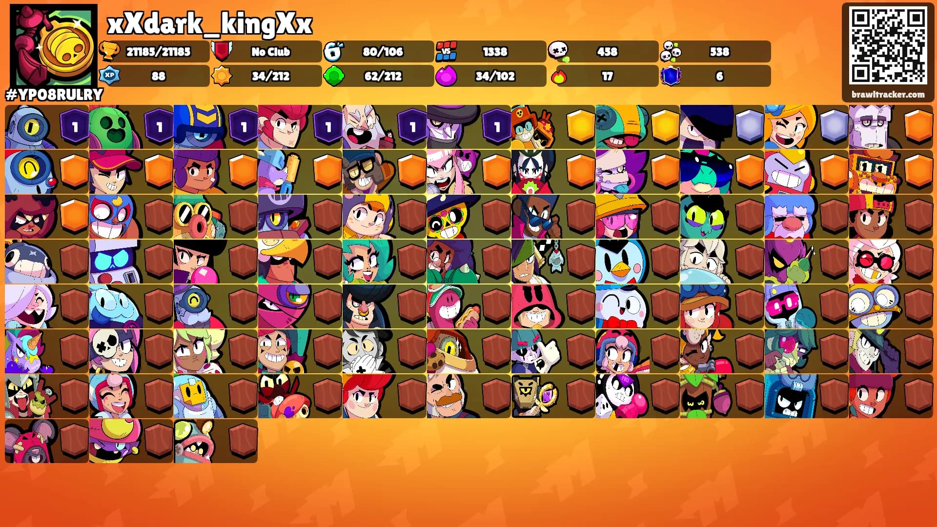 xXdark_kingXx's Ranks