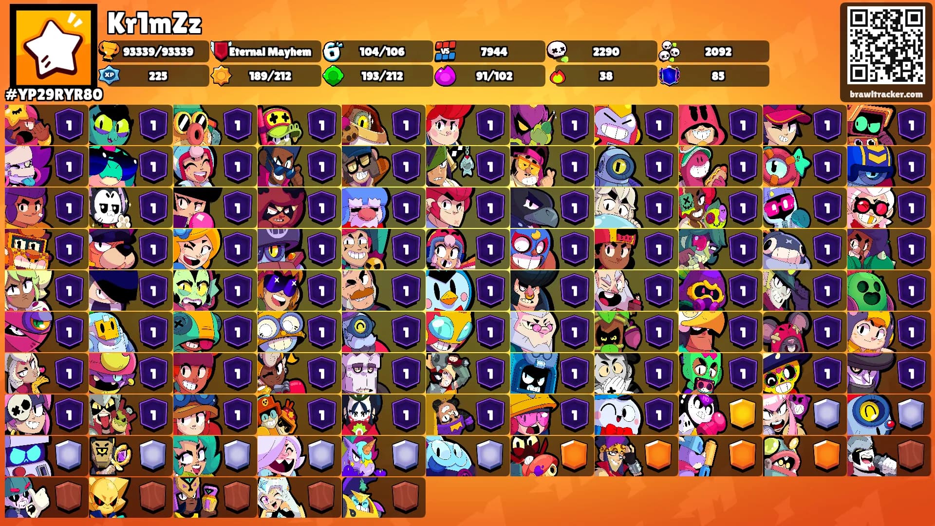 Kr1mZz's Ranks