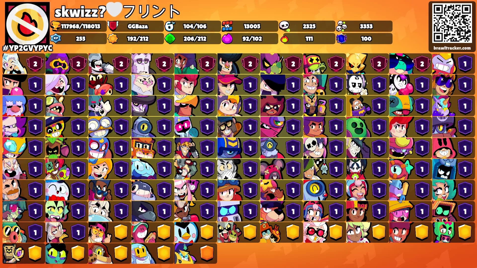 skwizz?🤍フリント's Ranks