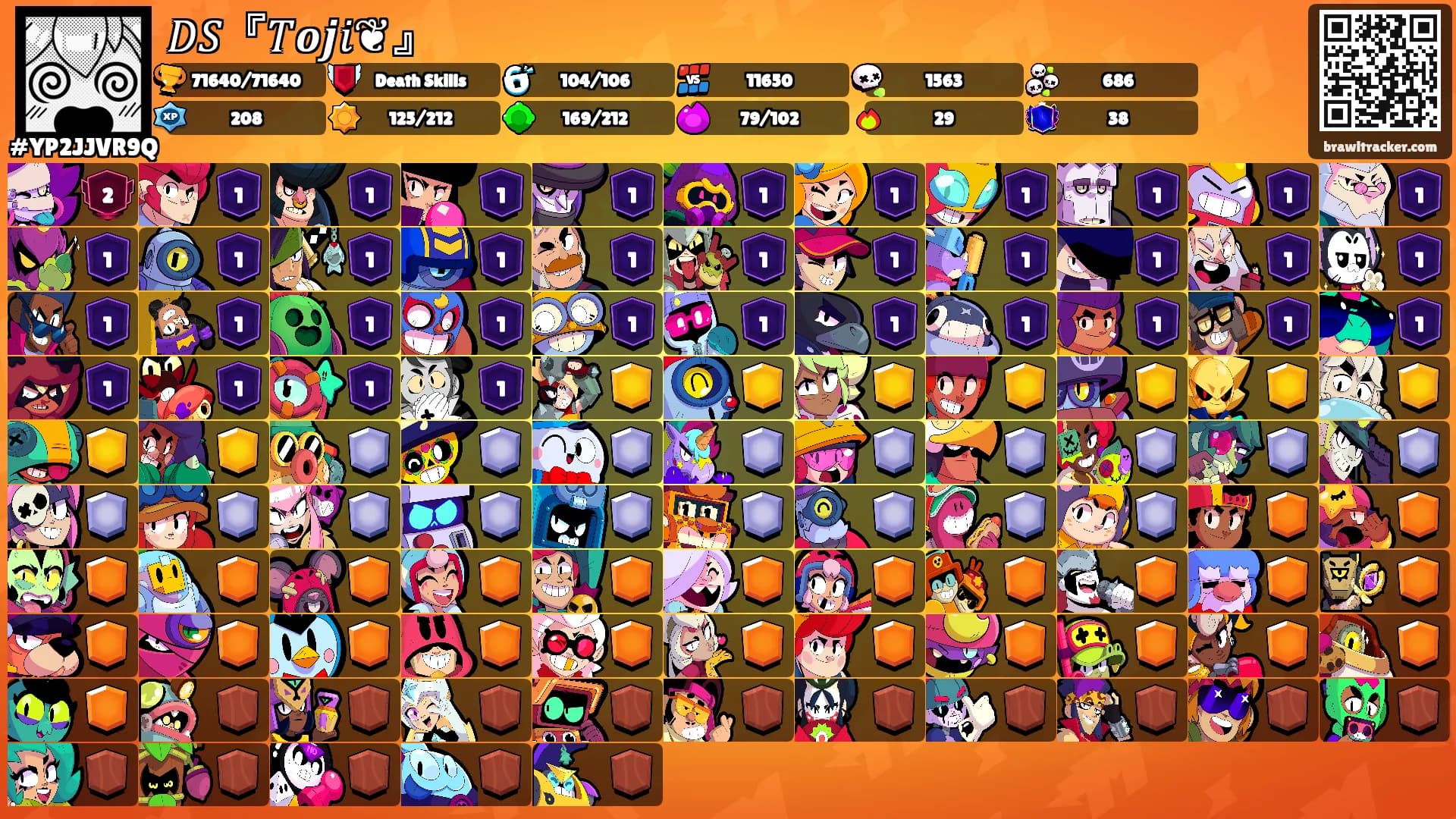 𝐷𝑆『𝑇𝒐𝒋𝑖❦』's Ranks
