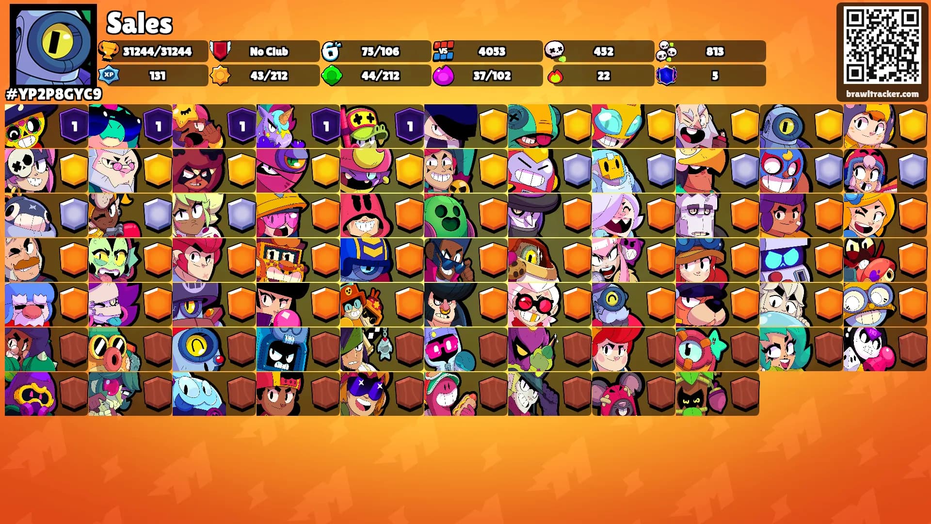 Sales's Ranks