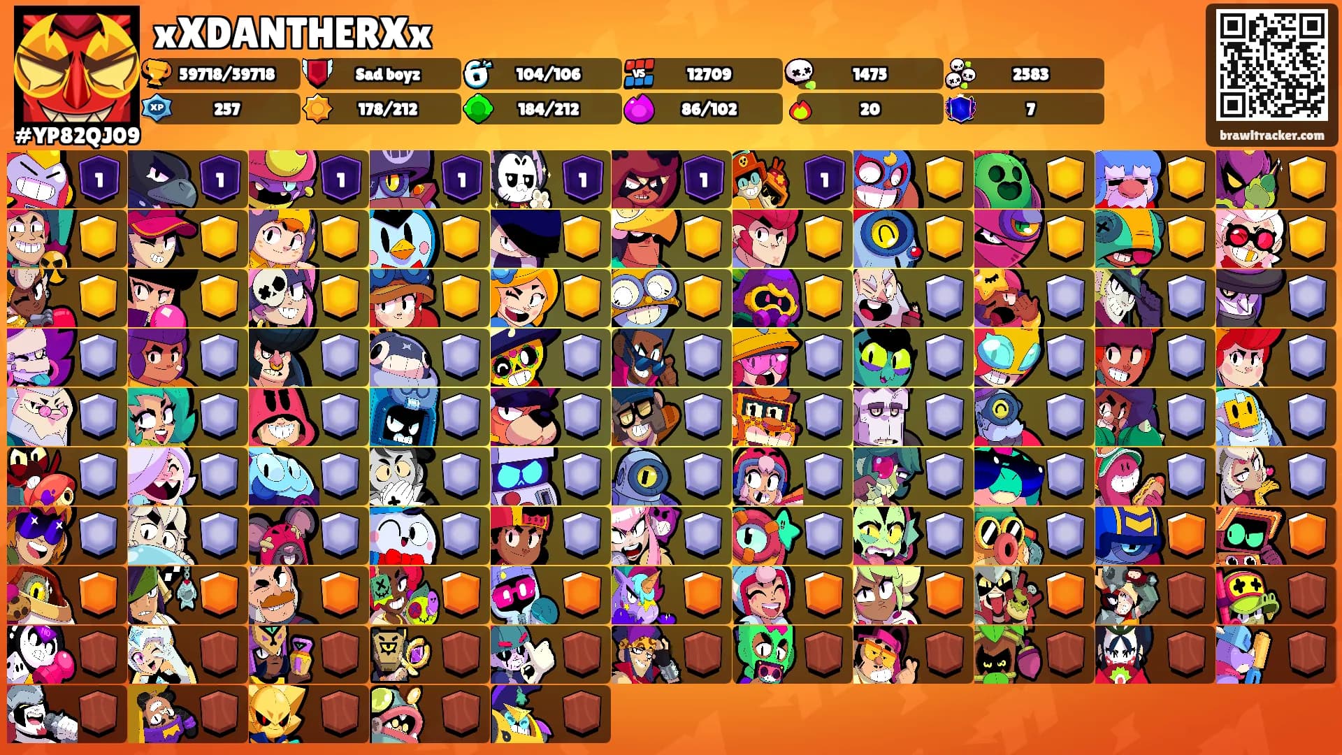 xXDANTHERXx's Ranks