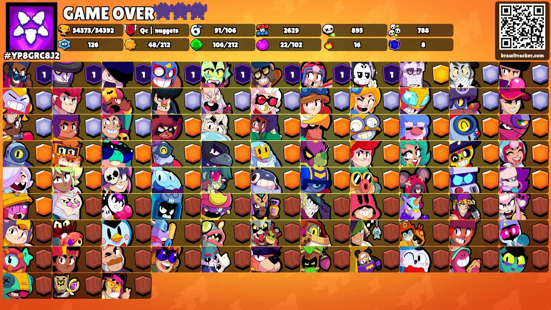 GAME OVER👾👾👾's Ranks