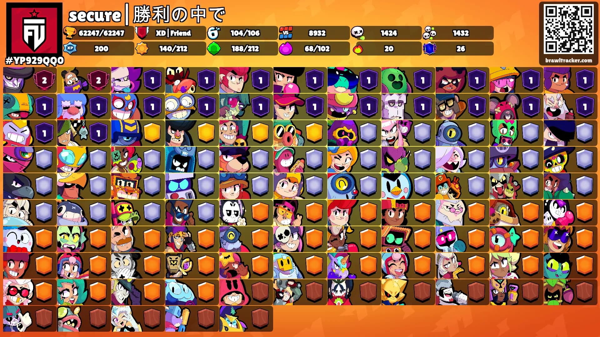 secure|勝利の中で's Ranks