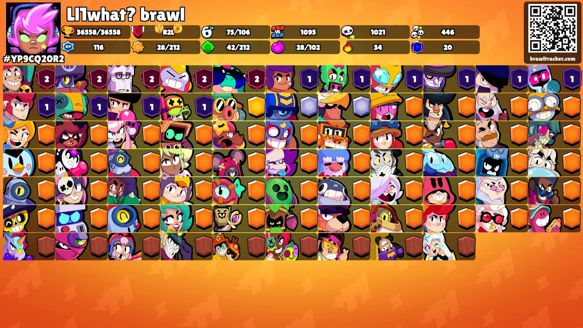 Ll1what? brawl's Ranks