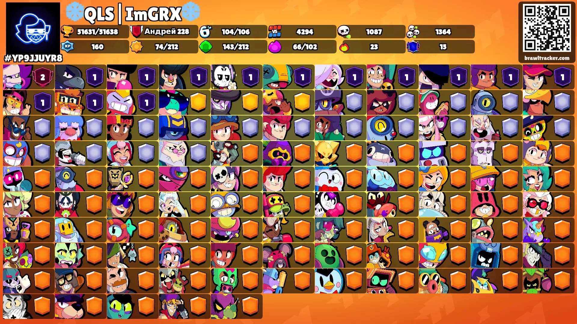 ❄️QLS|ImGRX❄️'s Ranks