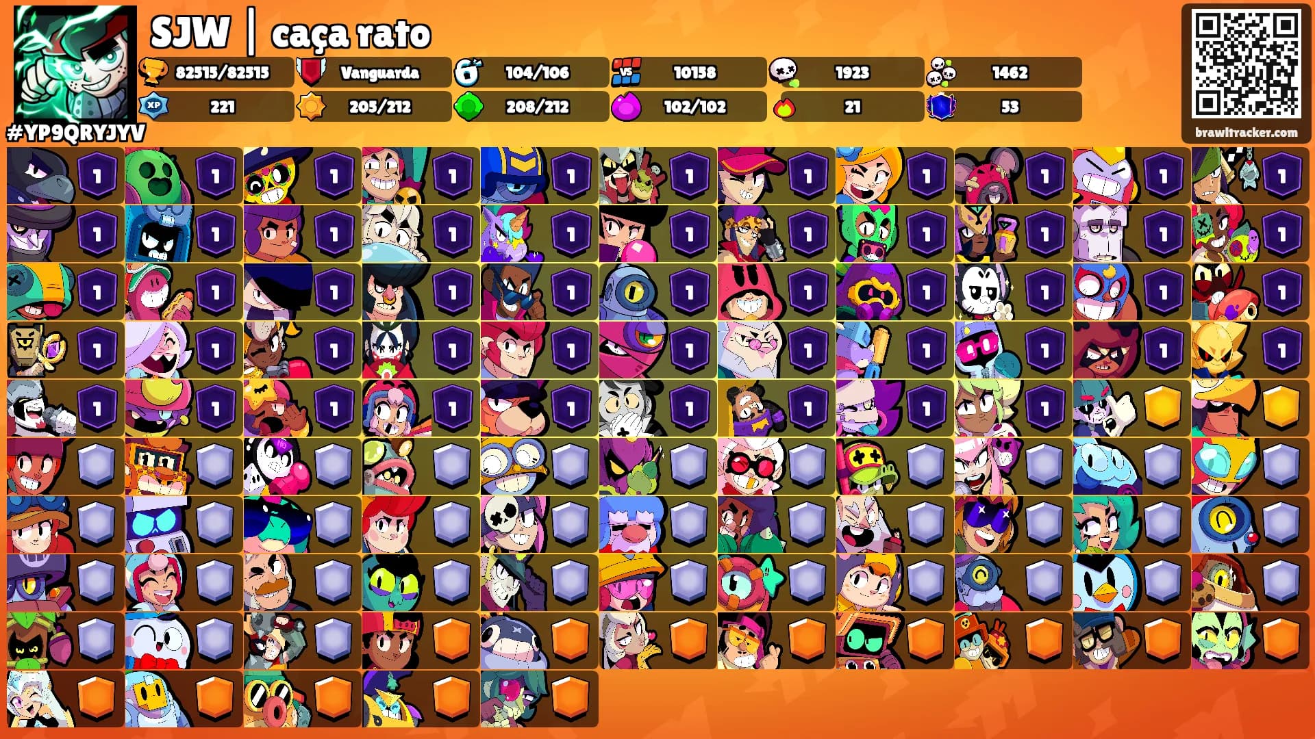 SJW | caça rato's Ranks