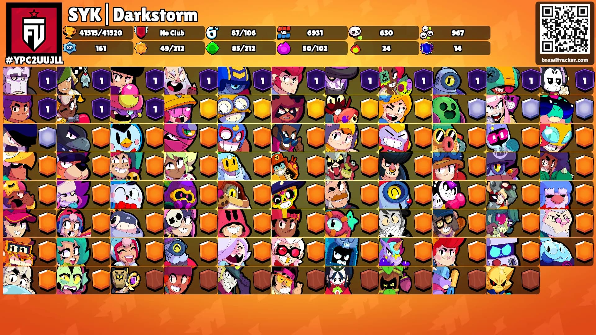 SYK|Darkstorm🌪's Ranks