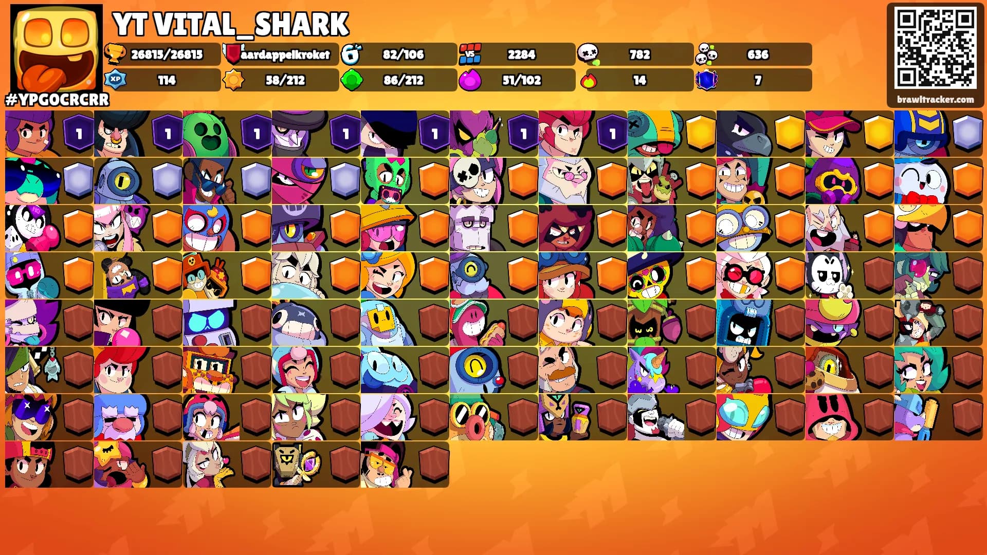 YT VITAL_SHARK's Ranks