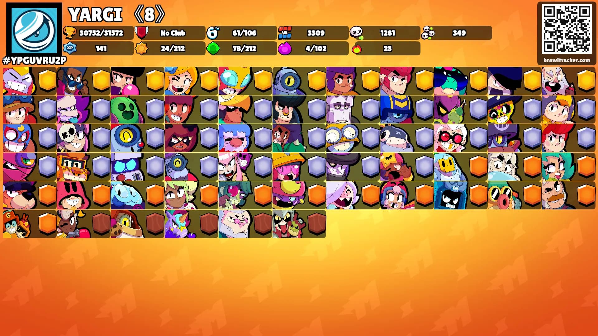 YARGI 《8》's Ranks