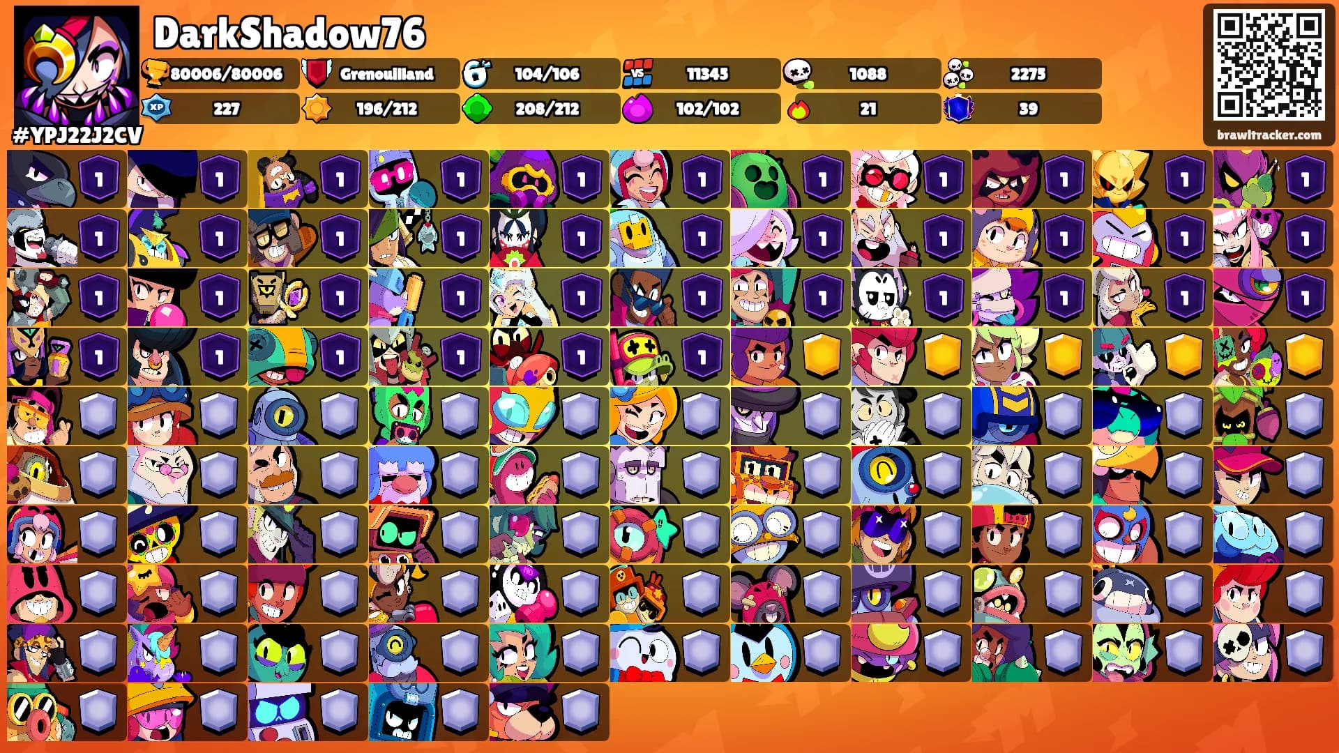 DarkShadow76's Ranks