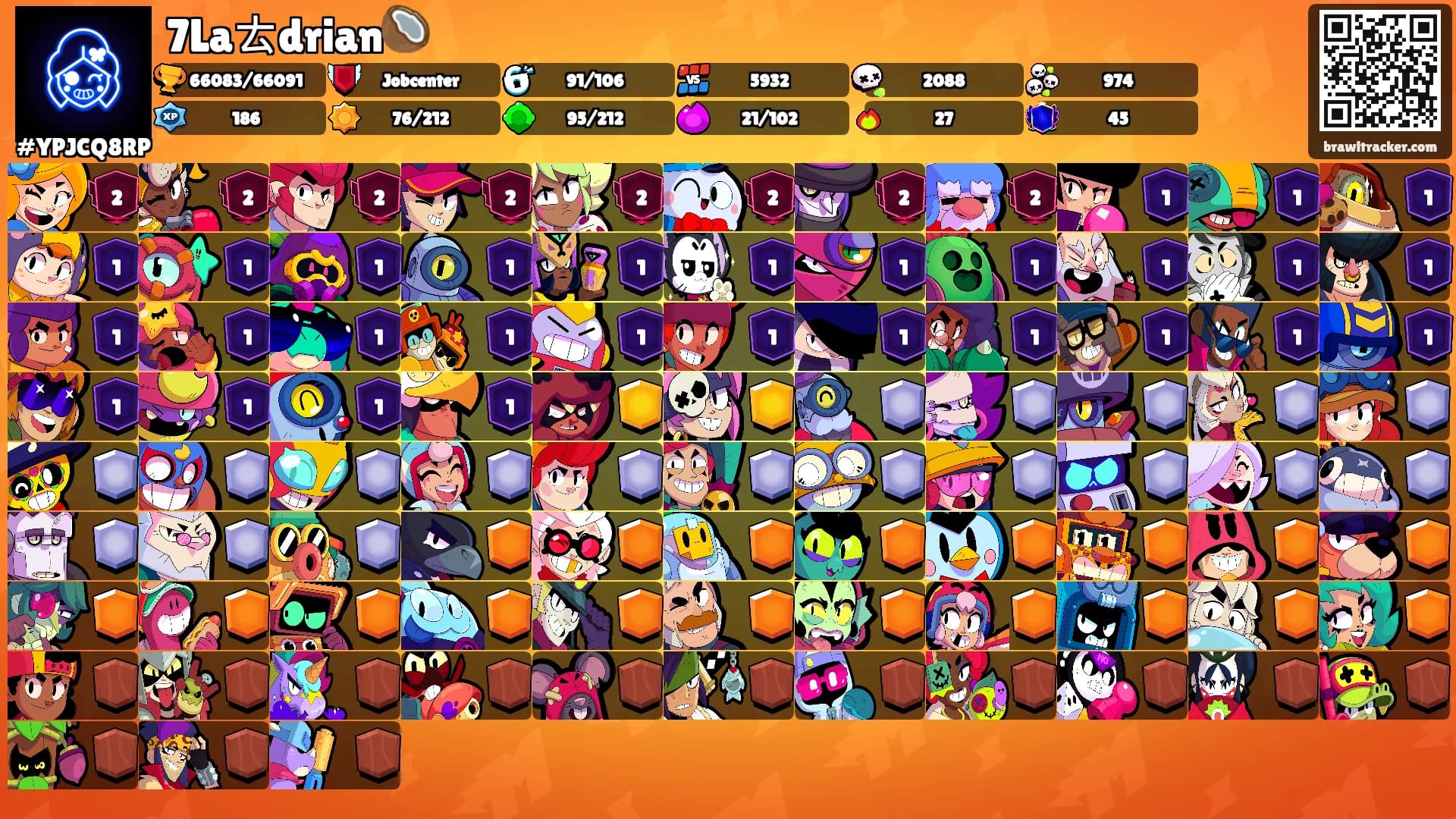 7Laㄊdrian🥥's Ranks