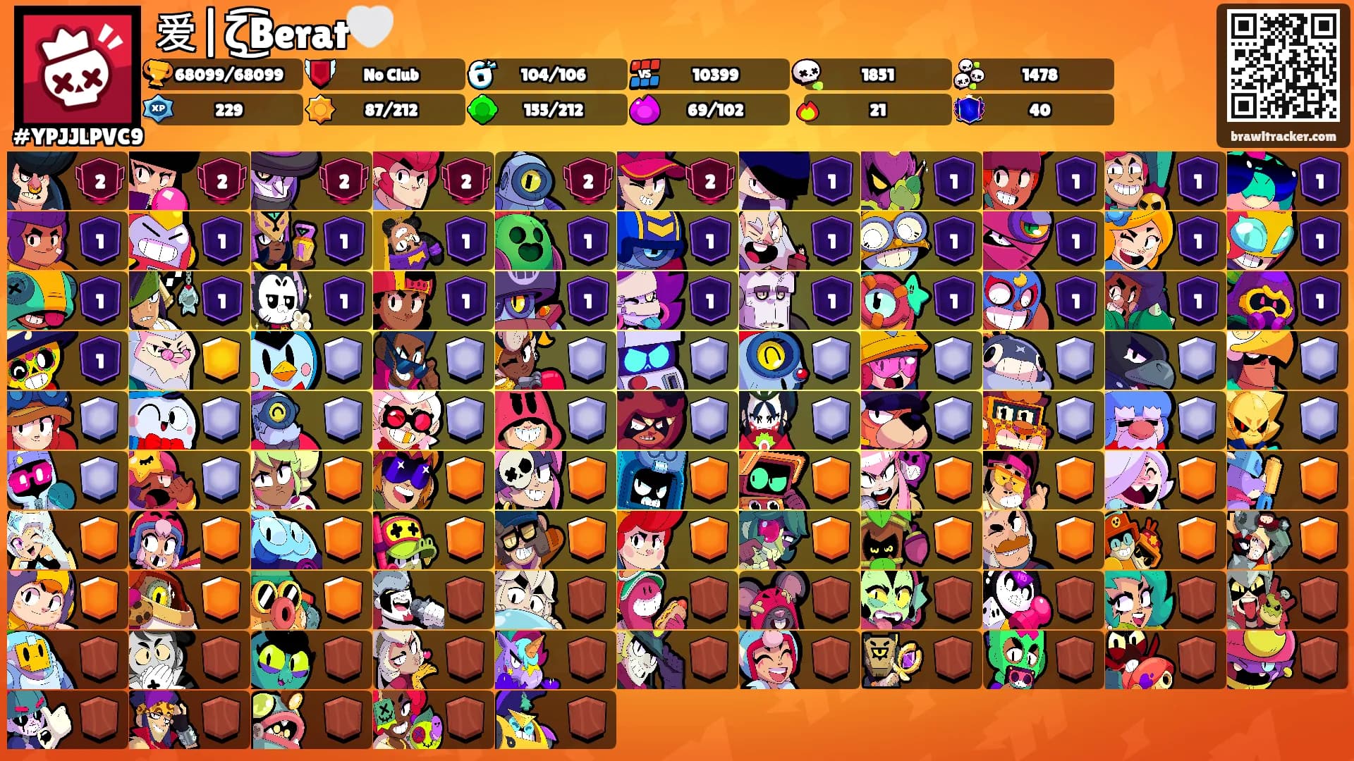 爱|ζ͜͡Berat🤍's Ranks